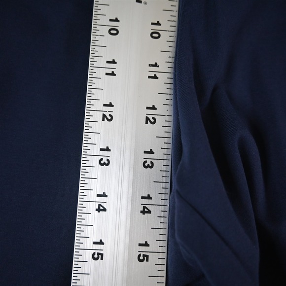 Investments 3X Navy Blue Ponte Pull On Bootcut Dress Womens Pants - Picture 3 of 9